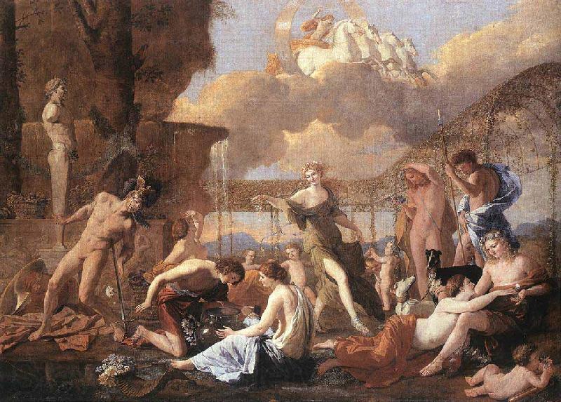 Nicolas Poussin Realm of Flora Germany oil painting art